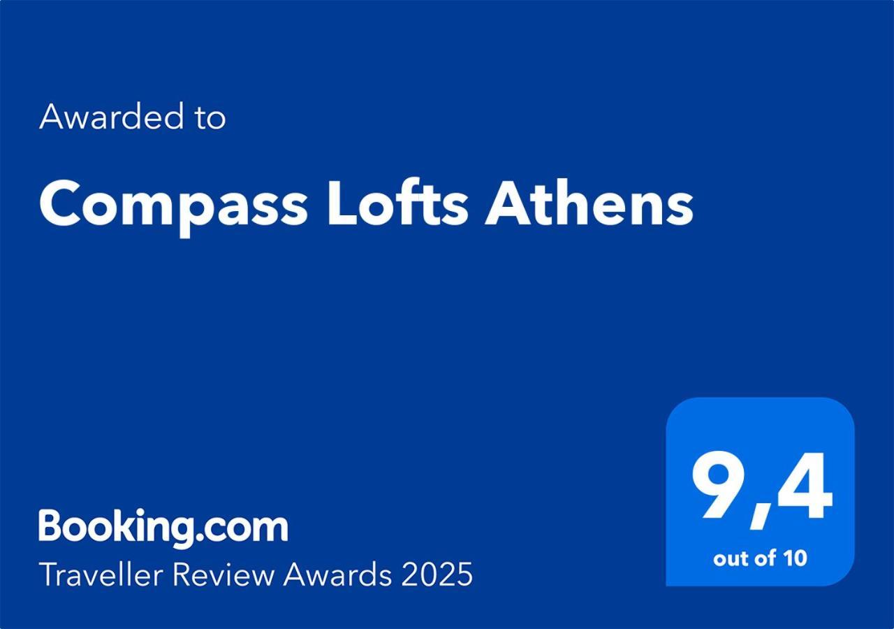 Compass Lofts Athens Apartman Kültér fotó